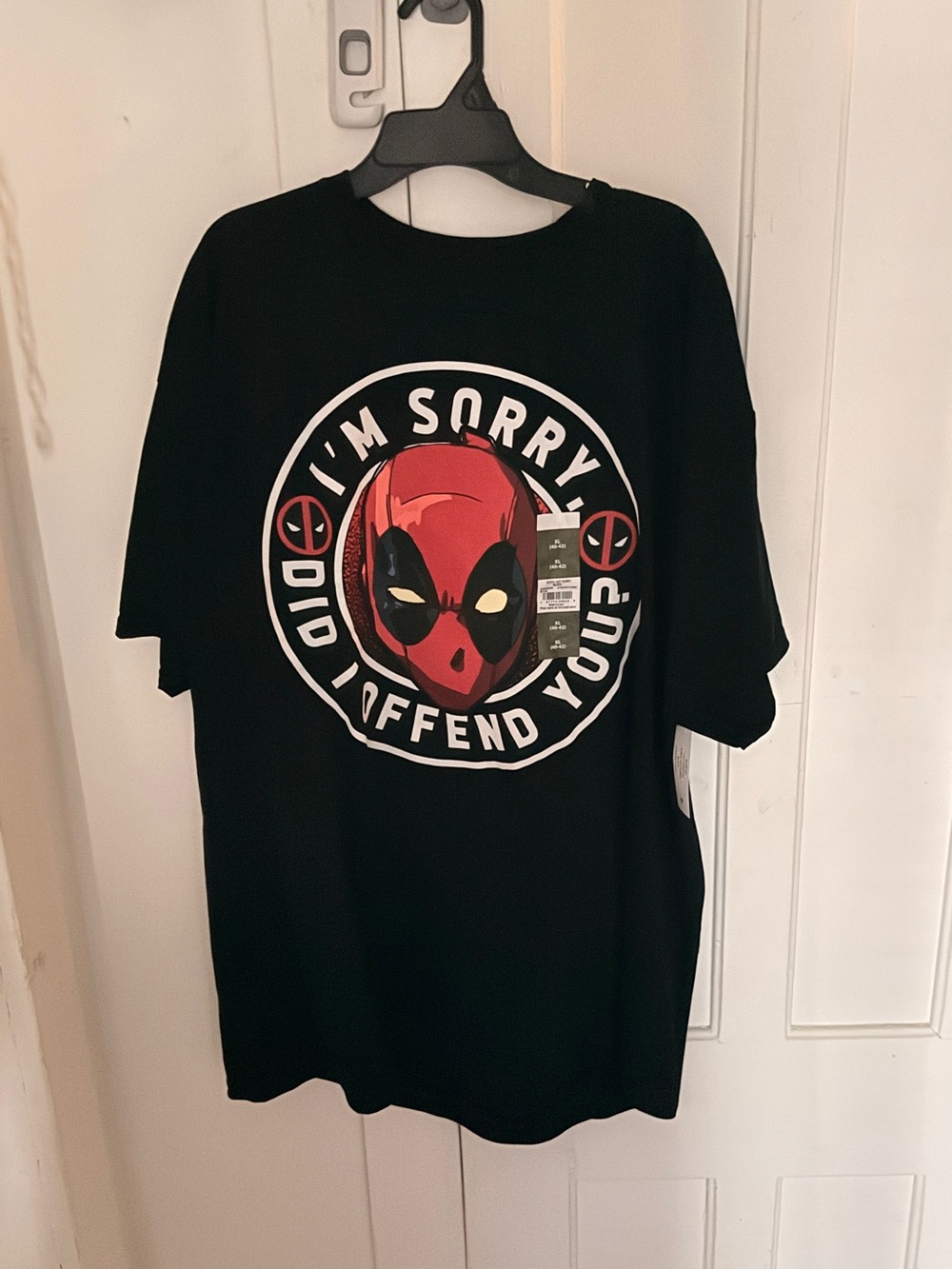 Marvel Deadpool Funny Collectible Tshirt NEW XL Mens Disney Toys Fashion Games